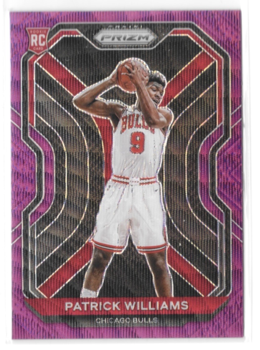 2020-21 Panini Prizm - Patrick Williams #288 Purple Wave Prizm (RC)