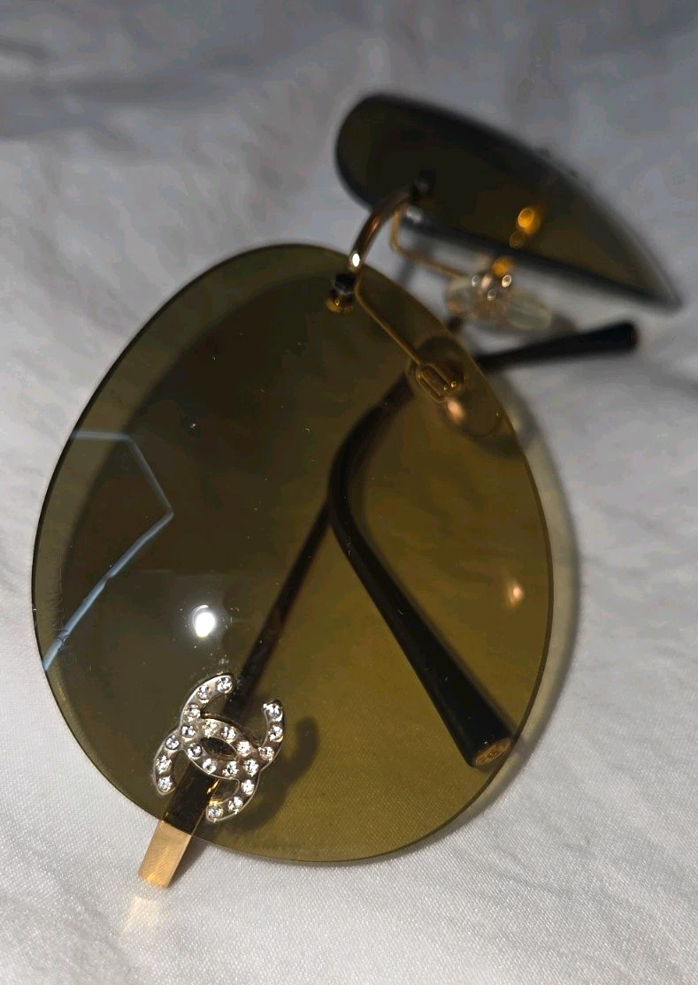 CHANEL Rimless Sunglasses for Women for sale | eBay