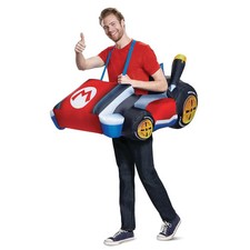 Adults Inflatable Super Mario Bros. Mario Kart Costume