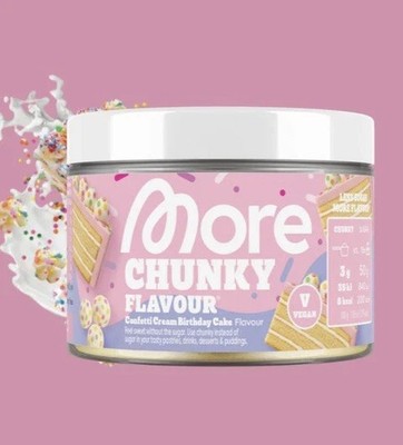More Nutrition - Chunky Flavour - Confetti Cream Birthday Cake - MHD 31.05.26