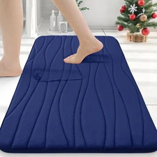 Buganda Memory Foam Bathroom Rug Mat 36x24, Extra Soft, Absorbent Bath Mat