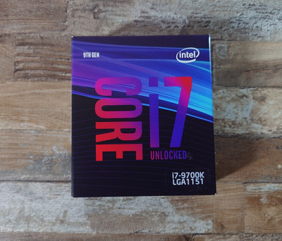 Intel Core i7-9700K SRG15 3.6GHz 8-Core 12MB LGA1151 Desktop CPU Processor