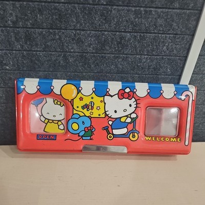 Vintage Authentic Sanrio Hello Kitty Case 1985 Japan Pencil Case