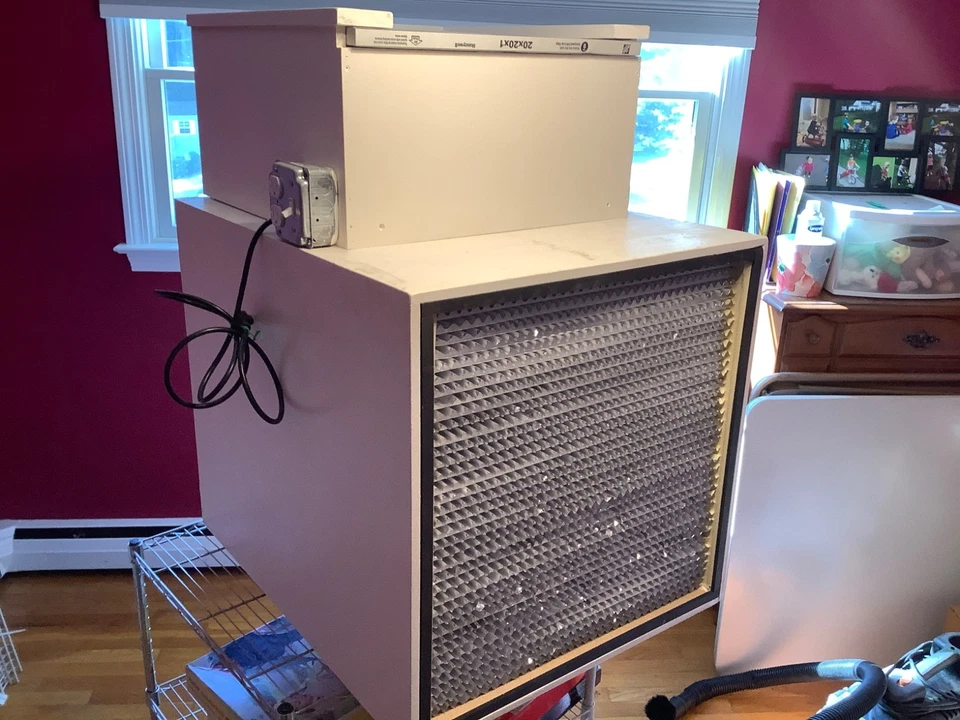 Homemade Mycology Laminar FlowHood System With HEPA Filter/Fan Working CLEAN - Image 2 of 4