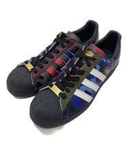 adidas Superstar 80s BAPE GZ8982 Blau Rot Schwarz 26,5cm (US8,5/EU42/UK8)...