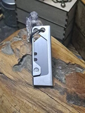 Stainless Steel Minimalist Keychain Utility Knife