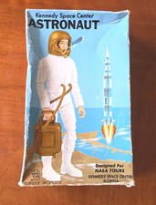 Vintage Marx Kennedy Space Center Astronaut 1726 NASA 1969 Box Manual Incomplete