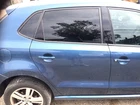 VOLKSWAGEN POLO 6R DRIVERS SIDE O/S REAR DOOR SILK BLUE LD5L 5 DOOR 2009-2017