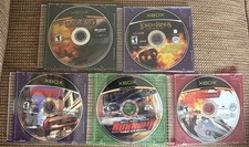 Xbox Collection Burnout Trilogy Crimson Skies Lotr The Third Age