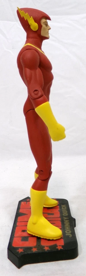 Figura Completa De Colección 2002 DC Direct Classic Crime Syndicate Johnny Quick 6" Foto 2 de 4