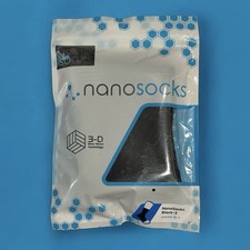 NEW NanoSocks 3d compression Black Size 2 NANOMX-BK-2