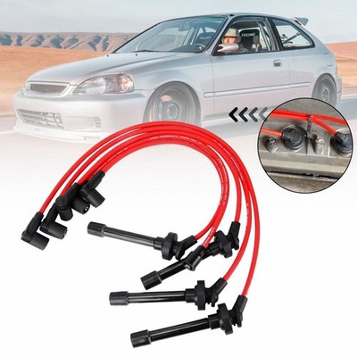 5X Plug Spark Wire For Honda Civic Accord Del Sol Cl Acura Odyssey Acura Integra