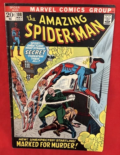 New ListingThe Amazing Spider-Man #108 Marvel Comics May 1972