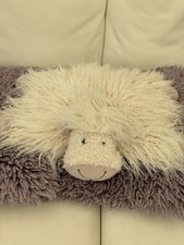 Jellycat Truffles Sheep plush pillow, cream-shaggy coat Retired Collectible