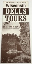 Vtg 1969 Travel Brochure Wisconsin Dells Tour "The Milwaukee Road"