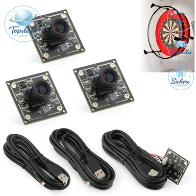 Kameramodul 100 Grad 1280x720 30fps für Dart Kamerasystem mit USB Kabel 2m