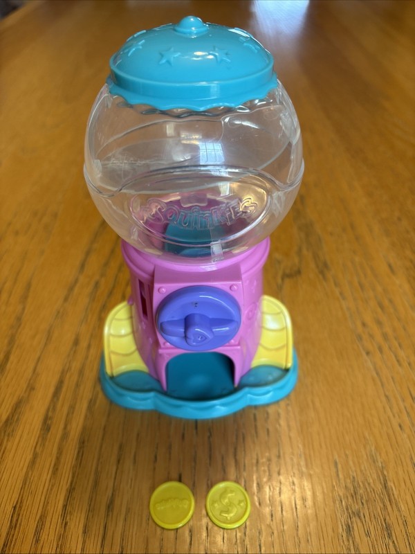 Squinkies Basic Gumball Dispenser Blip Toy 2010 With Two Coins