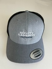 Scotty Cameron Two-Tone Horseshoe St.Paddy's Flexfit Trucker Hat Gray/Black