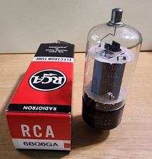 6BQ6GA, RCA, Beam Power Sweep Vacuum Tube – NOS – TESTED