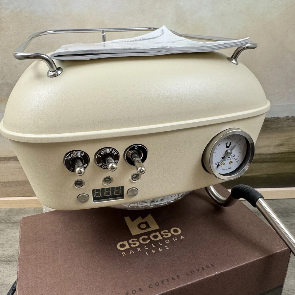 Máquina de café espresso casera programable Ascaso Dream PID crema dulce raspada leer OB Foto 3 de 4