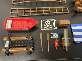 Lego 6273 Rock Island Refuge - Parts Lot - INCOMPLETE