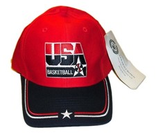 USA Basketball Dream Team Olympics Vintage 90s Strapback hat Cap New Tags