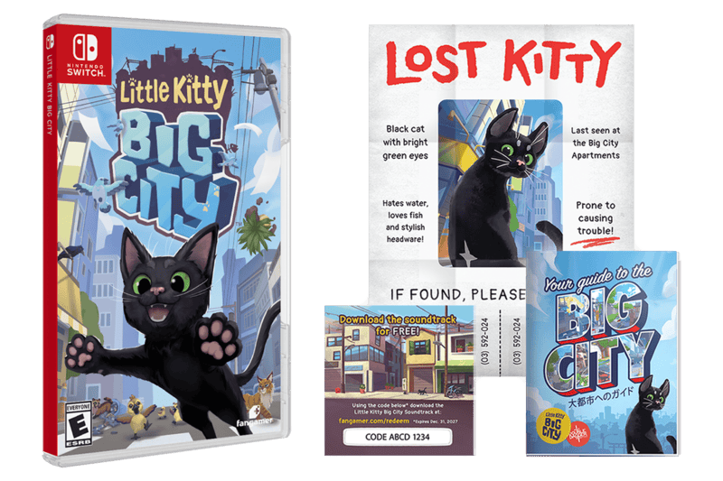 Little Kitty, Big City - Switch (Nintendo Switch) | eBay