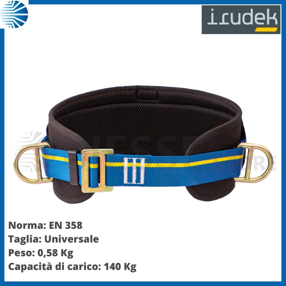 Cintura imbracatura anticaduta di sicurezza per lavori in quota sekuralt p1