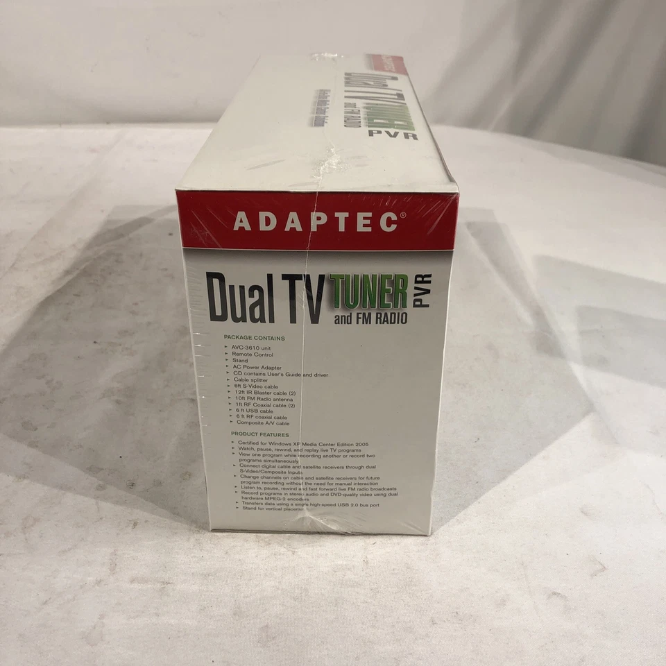 Adaptec Dual TV Tuner and FM Radio PVR AVC-3610-All-in-One- BRAND NEW! - Image 2 of 4