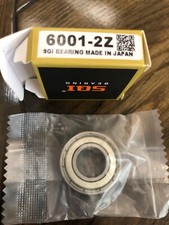 Made in Japan 6001-Z Radial Ball Bearing Double Shielded Bore ID12mm OD28mm W8mm