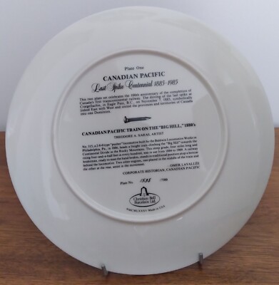 CP Railway Commerative Collector Plates | eBay