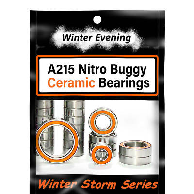 Agama A215 Nitro Buggy | Stainless + Ceramic Bearing Kit