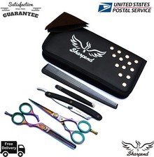 Professional Barber Hairdressing Scissors Hair Cutting Thinning Shear Set 5.5"