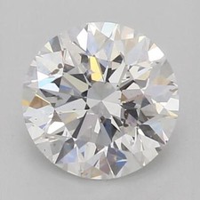 GIA Certified 0.90 Ct Round cut D SI2 Loose Diamond 2277.78 per carat