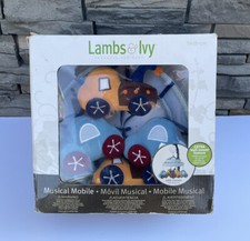 Lamb  Ivy Car Musical Baby Crib Soother Mobile NOB