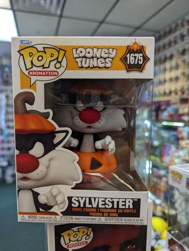Anime - Sylvester Halloween Pumpkin #1675 Looney Tunes Funko Pop