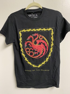 Ripple Junction House of the Dragon T Shirt Small Black Game Of Thrones