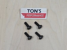 Oem Replacement 4 Acura Luxury Auto License Plate Screws Black Stainless Bolts