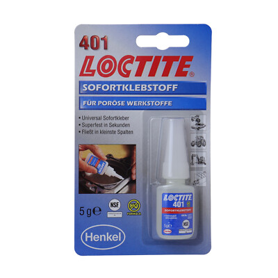 Loctite 401 5g Sofortklebstoff / Sekundenkleber -