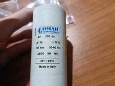 GIACENZA DI MAGAZZINO COMAR MF 250-30 CONDENSATORE 30 µF 250V 50-60HZ