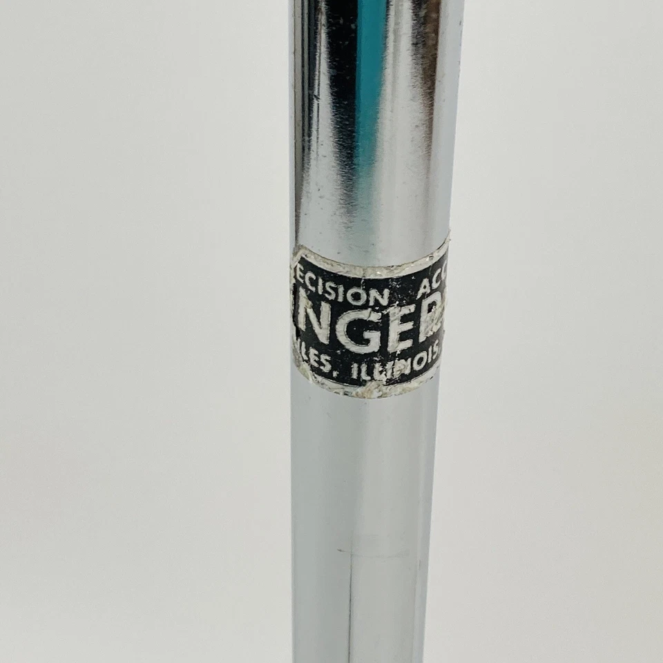 SLINGERLAND 802 60s De Colección Base Plana Al ras SOPORTE TAMBOR REDOBLANTE Soporte Trinquete Años 50 BONITO Foto 4 de 4