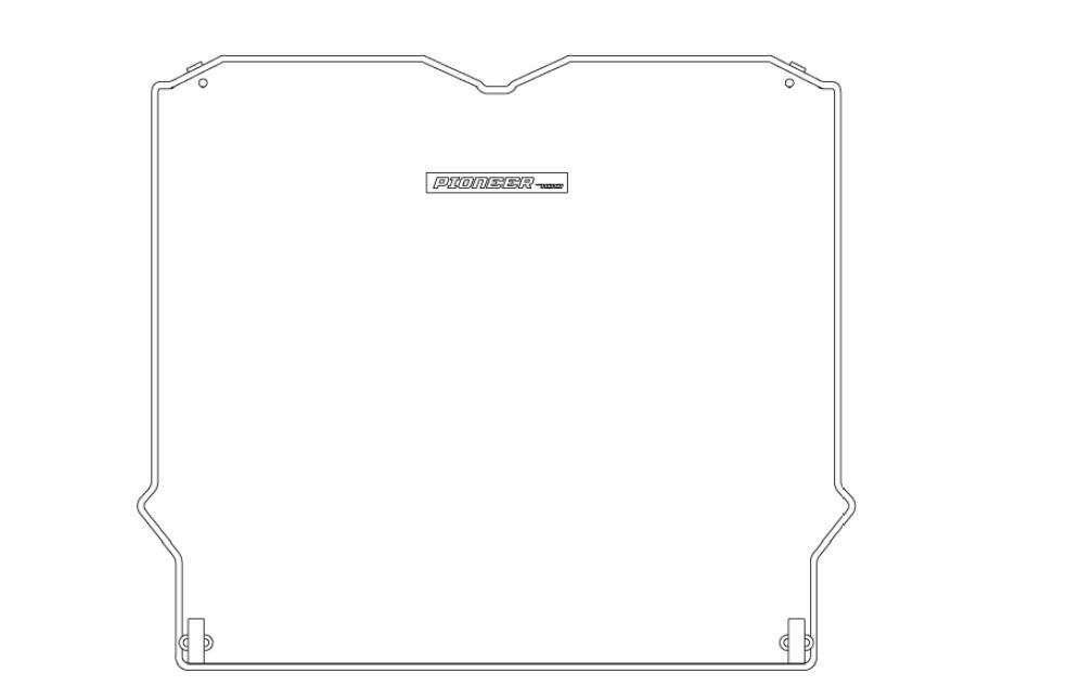 20142023 Genuine Honda Pioneer 7004 4P Carpet Bed Mat 0SP44HL3A40