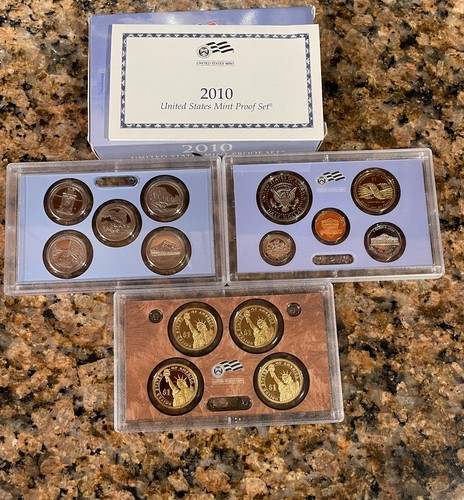 Juego de 14 monedas 2010 de prueba de EE. UU. como nuevas, OGP y certificado de autenticidad (#124) - Imagen 3 de 3