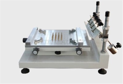 High Precision Manual Pcb Screen Press Precise Stencil Solder Printing Machin hk
