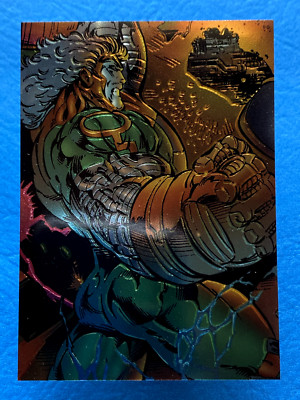 1995 Topps All-Chromium Cyber Force Cyber-Optics Impact #A-14