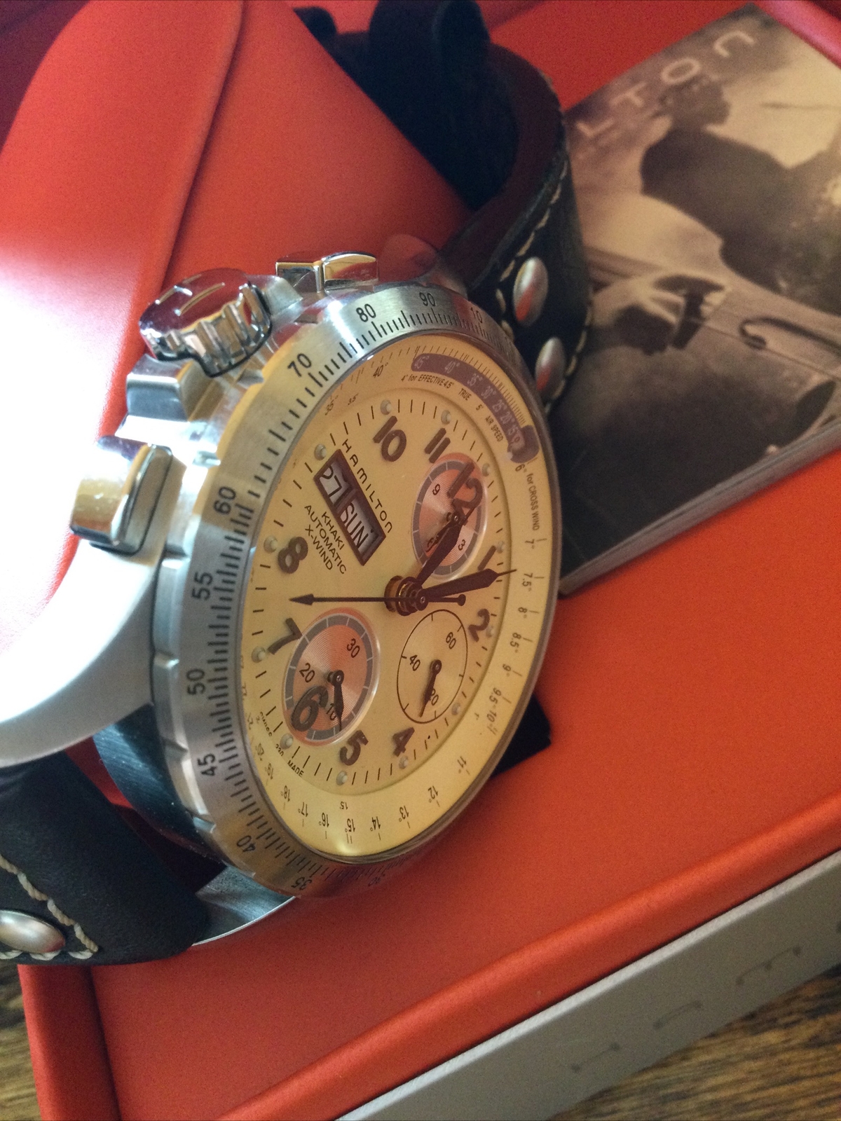 HAMILTON KHAKI CROSSWIND AUTOMATIC WRISTWATCH 44M… - image 10