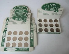 Wholesale Lot of 10 Old Vintage 1950's ITCH ME NOT - Store Merchandise Displays 