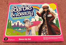 Colorforms 2363 Barbie Beauty Fashion Dress Up Play Set Great Condition 1981