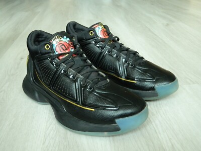 Adidas D Rose 10 CNY Mid Herren Sneaker Schwarz Größe 6 / 39,5