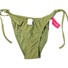 Xhilaration Olive Green Bikini Bottom XL Nylon/Spandex